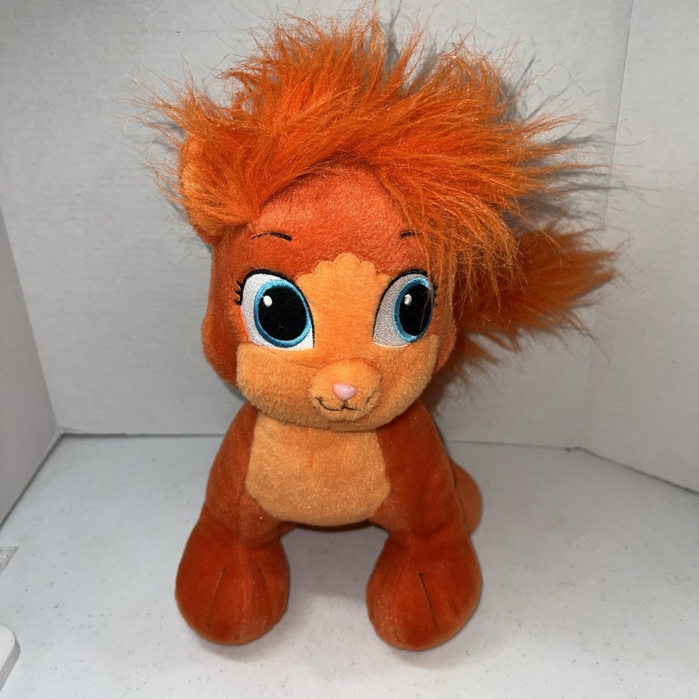 Build A Bear‎ Palace Pets Disney Princess Ariel Cat Poppy Treasure Orange 11"